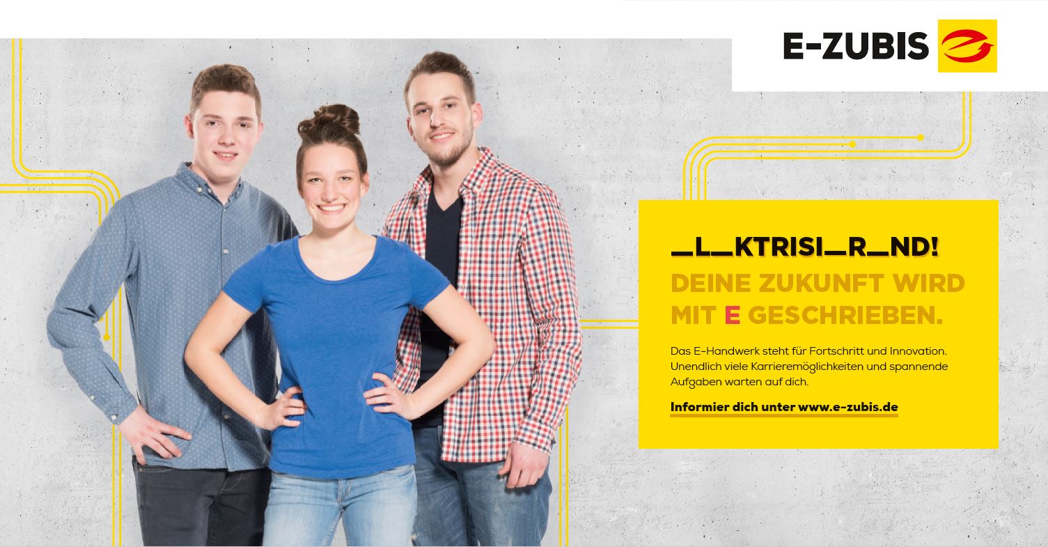 Stellenanzeige E-Zubi (m/w/d)